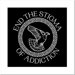 Purple Ribbon Week - End The Stigma Of Addiction Posters and Art